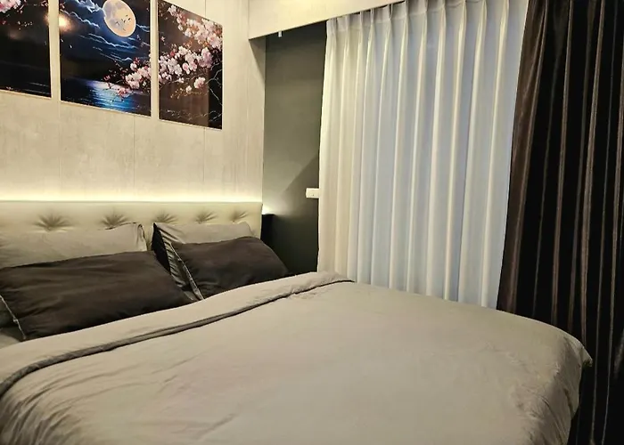 アパートホテル Free Airport Pick Up ! 12th Floor Cozy Room, 5 Mins Walk To Iconsiam & Bts 4*