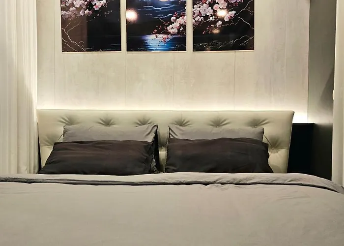 アパートホテル Free Airport Pick Up ! 12th Floor Cozy Room, 5 Mins Walk To Iconsiam & Bts