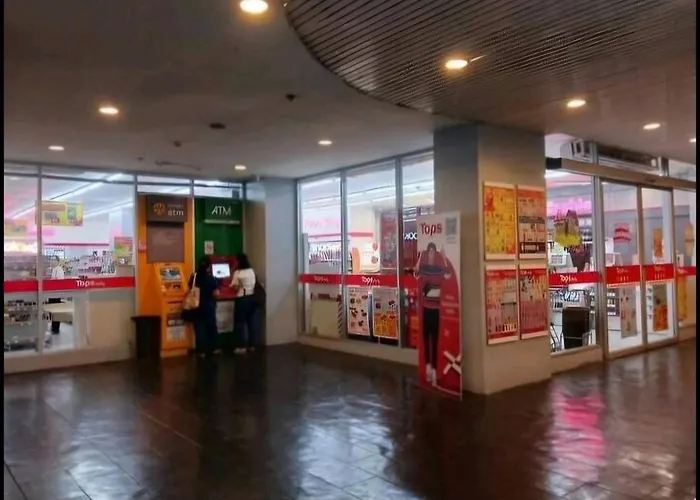 アパートホテル Free Airport Pick Up ! 12th Floor Cozy Room, 5 Mins Walk To Iconsiam & Bts