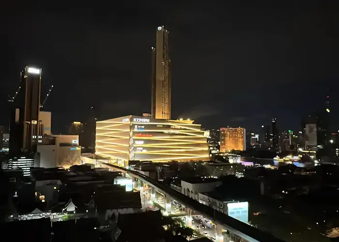 アパートホテル Free Airport Pick Up ! 12th Floor Cozy Room, 5 Mins Walk To Iconsiam & Bts 4*